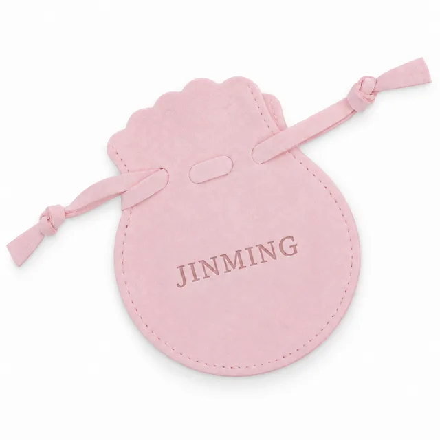 Microfiber Round Drawstring Pouch, SKU JM-88PKG1008