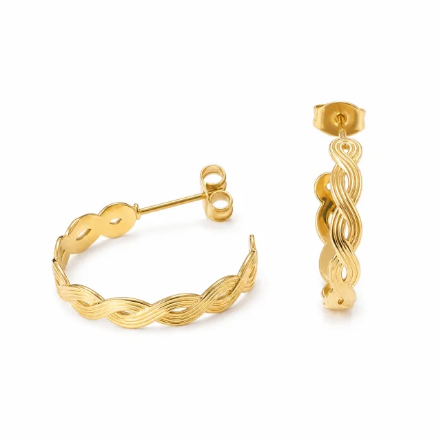 Twisted Hoop Earrings, SKU JM-88E1330