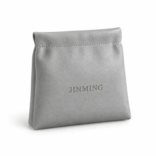 PU Flat Drawstring Pouch, SKU JM-88PKG1018