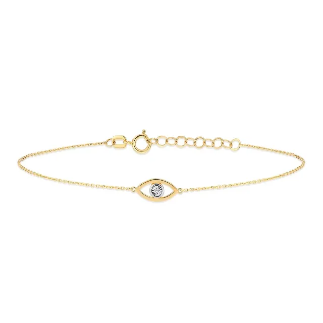 Eye Motif Chain Bracelets, SKU JM-88B1136