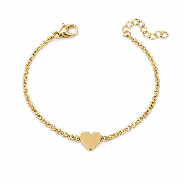 Heart Motif Chain Bracelets, SKU JM-88B1111