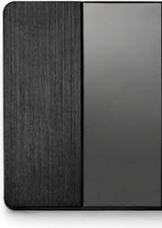 Gun Black PVD sample shown in brushed and polished finishes